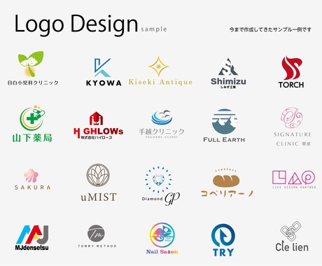 おしゃれ、スタイリッシュなロゴをお届けします 高品質なロゴをリーズナブルにご提供します イメージ2