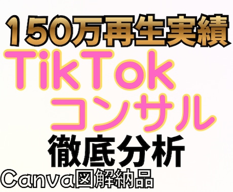 TikTokコンサルします 再生数だけ増やしても意味ありません原因はいいねの中身です イメージ1
