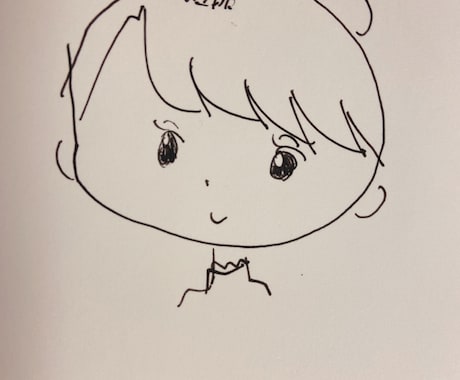 ちびキャラゆるふわイラスト承ります シンプルでかわいらしいイラストをお探しの方におすすめです イメージ1