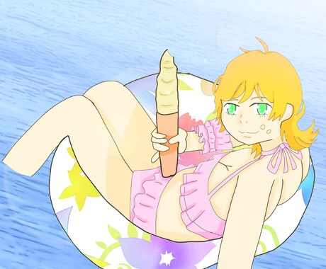 アイコン個人鑑賞表紙挿絵百合のアニメ風に描きます みんなが恋するかわいいキャラクターを描きます❗ イメージ2