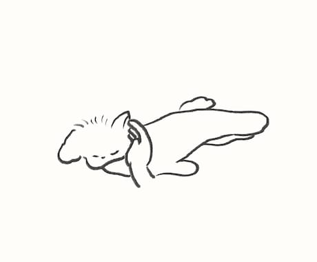 シンプルでやさしい線画でアイコンやロゴを作成します あたたかみのあるイラストに仕上げます◎ イメージ2