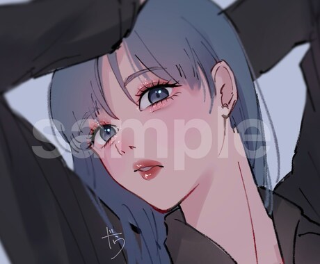 先着3名限定【特別価格】アイコンイラスト描きます 女の子が得意です 実績作りのため限定価格です イメージ2