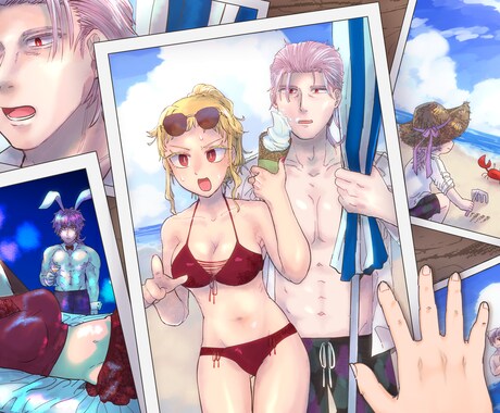 理想のイラストを具現化します あなたの推しキャラクターの推しシチュを教えてください！ イメージ2