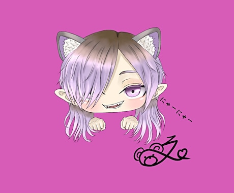 アイコン(上半身)・ヘッダーを描きます イメージキャラでより魅力的になるお手伝いいたします イメージ2