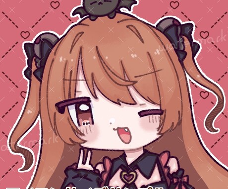 SNS用のアイコンなど作成します ゆるふわ、可愛いイラスト作成！ イメージ2