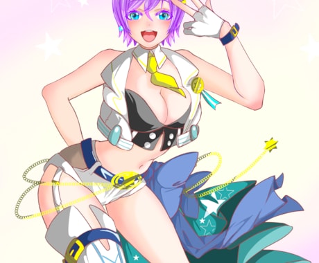 あなただけのキャラクターをデザインします スクロールを止める印象的なキャラクターデザイン イメージ1