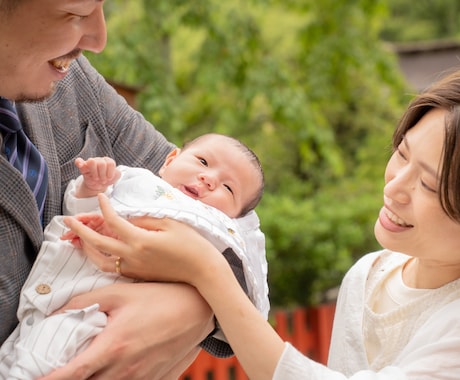 女性カメラマン!お宮参り・お食い初め写真撮影します 夏季割引中!ママカメラマンで安心!全てリタッチ済み納品 イメージ2