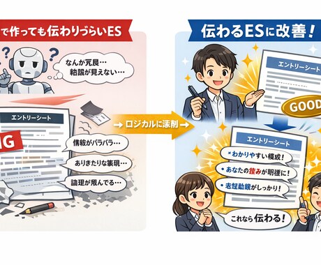 博士学生が「企業に落ちない！」ES作成をします AIを使っても通らない理由、分かっていますか？ イメージ1