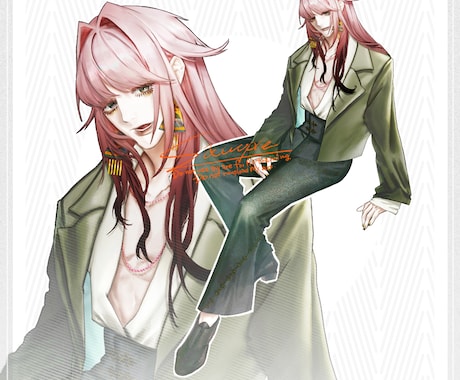TRPG・配信等で利用できる立ち絵制作いたします 【7、8月納品〇】TRPG、配信向けイラスト イメージ2
