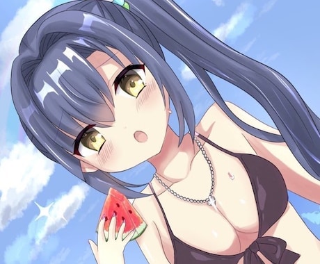 商用可！安く！可愛く！描きます かわいい！アニメ調！萌え系イラストがお好きな方に♪ イメージ1