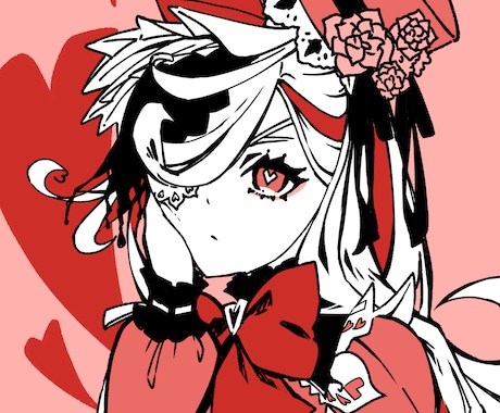 SNSアイコン等に使えるイラストを描きます イラスト イケメン ショタ 美少女 ケモ耳 ダウナー タバコ イメージ2