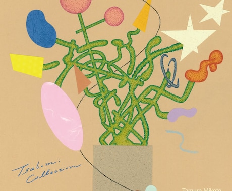 フライヤーなどのアートワークを制作します 点描で絵を描いています！フライヤー実績有り イメージ1