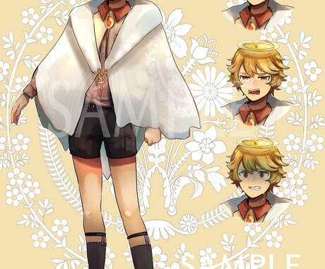 色んな用途のキャラクターイラスト作成します 色々なジャンルのイラストを描きます。気軽にご相談ください。 イメージ1