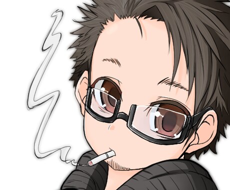 あなただけのキャラアイコン作ります 可愛いやカッコいいを作ります！ イメージ1