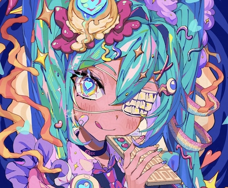あなたのキャラクターをスイーツアレンジします SDキャラ、等身イラスト共にお好みのスイーツにアレンジします イメージ1