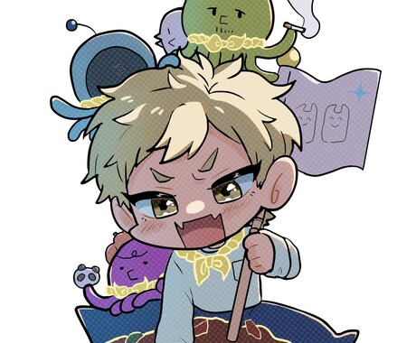 あなただけの【推し】アイコン！描きます 【オリジナル、版権ともに◎】即日納品可能(要相談) イメージ2