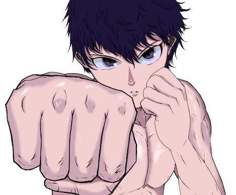 イラスト作成／アイコン・ヘッダー作成します かっこいいキャラクターをあなたに！ イメージ1