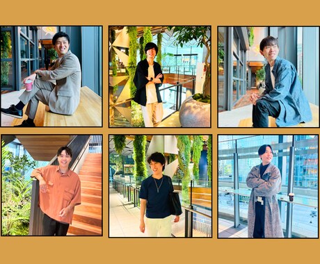 渋谷｜男性用マッチングアプリ写真撮影します マッチ率爆増プロフィール添削付き✨撮影初めてでも問題なし◎ イメージ2