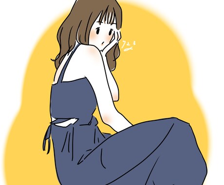 オシャレでかわいい絵描きます 貴方のスタイリングをオシャレな絵にしませんか！ イメージ2