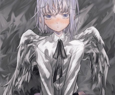 ツヤのある厚塗りイラストお描きします ツヤ/重みのある質感の厚塗りイラストが得意です イメージ2