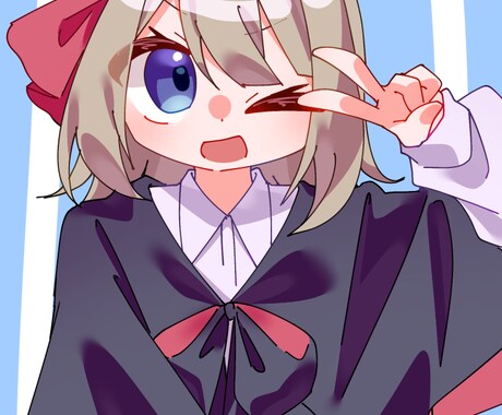女の子の可愛いイラスト描きます 立ち絵、アイコン制作等承ります イメージ2