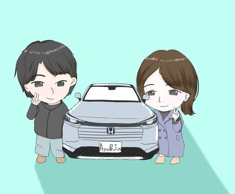 似顔絵、愛車描かせて頂きます あなたの思い出をこのクオリティで最安値でご提供します イメージ2