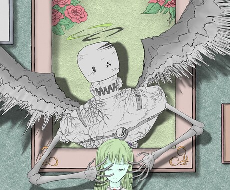 ノスタルジックな絵やスチームパンクな絵を描きます 世界観に合った絵・キャラクターの立ち絵等を提供します イメージ2