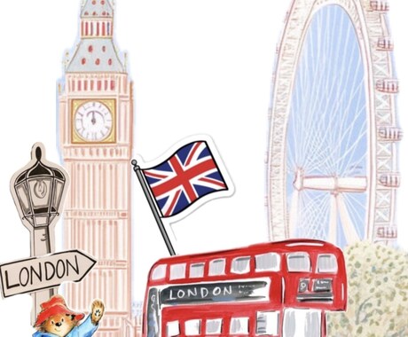 ロンドン生活一緒に準備します 1週間の間みっちりあなたが抱えている不安減らします！ イメージ1