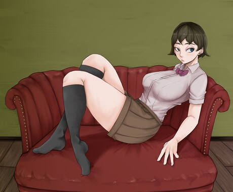 アナタが望むイラストを制作させていただきます カッコ良くポップな女性から手軽なアイコンまで！ イメージ2