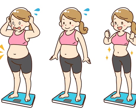 女性限定。女性特有の体型の変化は食い止められます 諦めないで！体型の変化が起こる原因追及と若かりし頃の自分へ イメージ1