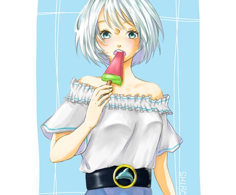 イラスト・アイコン描きます ご自身のアイコン、小説の挿絵・表紙に是非どうぞ！ イメージ2