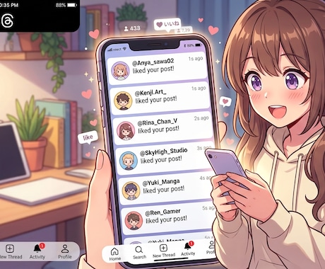 Threads色々セットでマーケティングします いいね、リポスト、フォロワーさんをまとめて増やします イメージ2