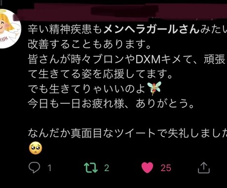 元メンヘラ心理士の卵が皆の悩みなんでも相談聞きます メンタル 病気 恋愛 悩み事 何でも気軽にご相談を...⭐︎ イメージ2