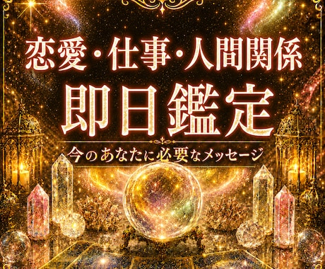 即日鑑定◆あなたの知りたいこと一つ占います デビュー価格！先着5名でワンコインで占います。 イメージ1