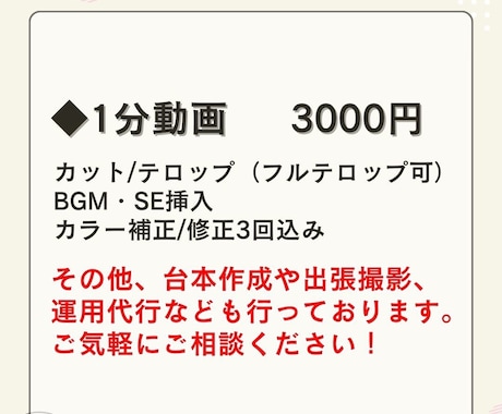 最短翌日納品可！ショート動画作成をします 実績500本以上！元映像制作会社勤務の編集者が作成します！ イメージ2