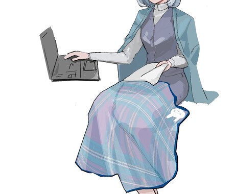 貴方の立ち絵を描きます TRPGなど可愛い立ち絵はいかがですか？ イメージ2
