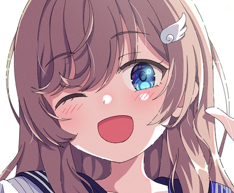 アニメ調のアイコン描きます 修正無しのサービス価格プラン♪ イメージ1