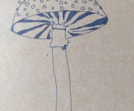 ボールペンで植物、海の生き物のイラスト描きます ワンポイントのイラスト描きます イメージ2