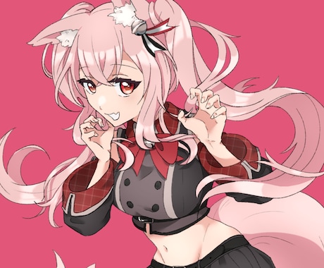 SNS・配信活動に使える一枚絵を制作します VTuber様や配信者様！TRPGキャラクターも対応可能！ イメージ2