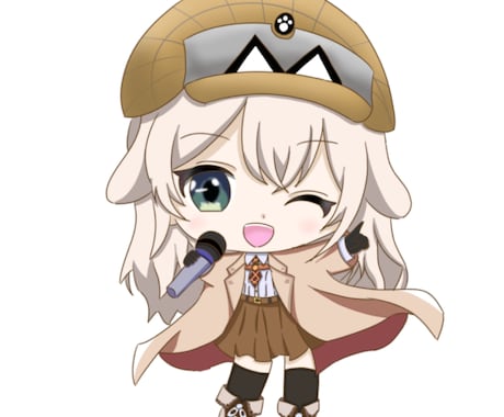 SDキャラクター作成の手伝いをさせていただきます 現存するキャラクターの立ち絵などを参考にさせていただきます。 イメージ1