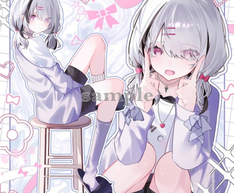 活動者様などの活動用イラストにおすすめします