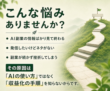 ChatGPTを活用した収益化の考え方を教えます 未経験・初心者から収益化を目指す、AI副業ロードマップ イメージ2