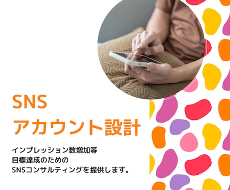 経験者がSNSアカウントを設計します インプレッション数増加のためのコンサルティングを行います イメージ1