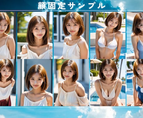 画像生成代行します バナー広告やSNSで目を惹く美女を使いたい！ イメージ2