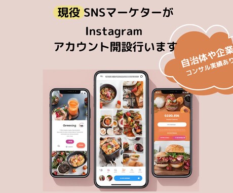 現役マーケターInstagram開設行います 自治体や企業のアカウントコンサル実績ありマーケターがサポート イメージ1