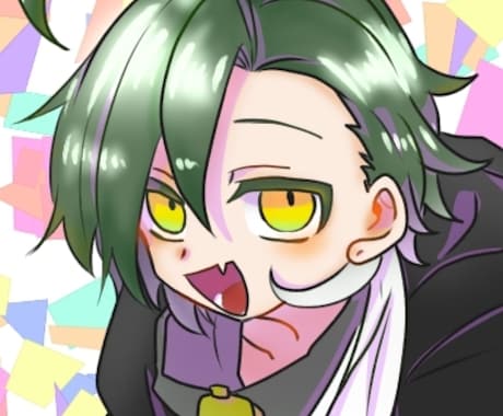 SNSのアイコン、ヘッダー承ります あなただけのオリキャラでSNSを飾りませんか? イメージ2