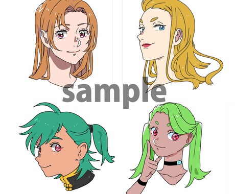 創作・写真OK|SNSアイコン描きます あなたらしさを大切に、やさしく魅力的に描きます イメージ2