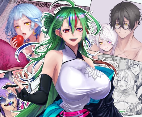 IRIAM用立ち絵受付けております