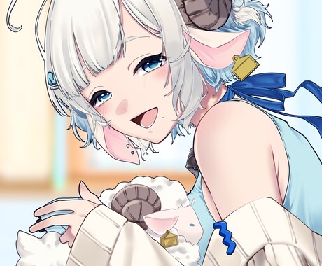 魅力的な一枚イラスト描きます 【商業利用可】配信などにもご利用いただけます！ イメージ2