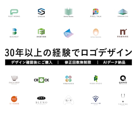 ブランドの想いが伝わるロゴをプロがデザインします イメージ1